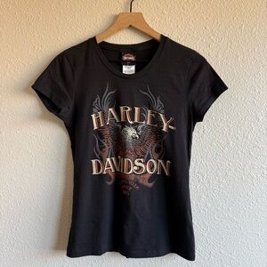 NWT Harley-Davidson black Seattle short sleeve